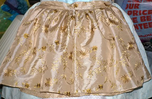 Champagne Skirt, $50 USD